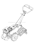 Page C Diagram and Parts List for 21AB453J701 2006 Yard Man Tiller